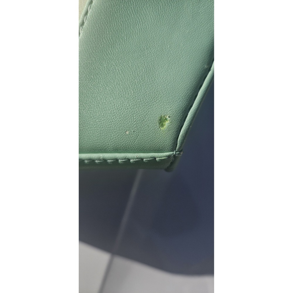 Banned Retro Floral Bamboo Handle Satchel Mint Green Vintage Style Crossbody Bag - Picture 16 of 16